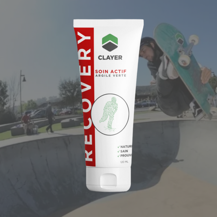 Clayer - Argile Verte pour Skateboarders - Soin Actif