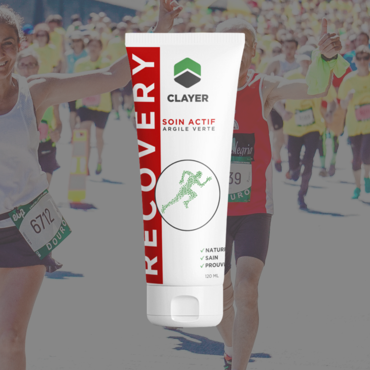 Clayer - Argile verte du sportif - Soin actif -