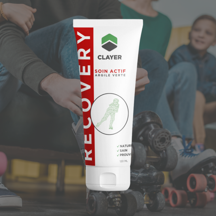 Clayer - Argile Verte pour Roller Skaters - Soin Actif