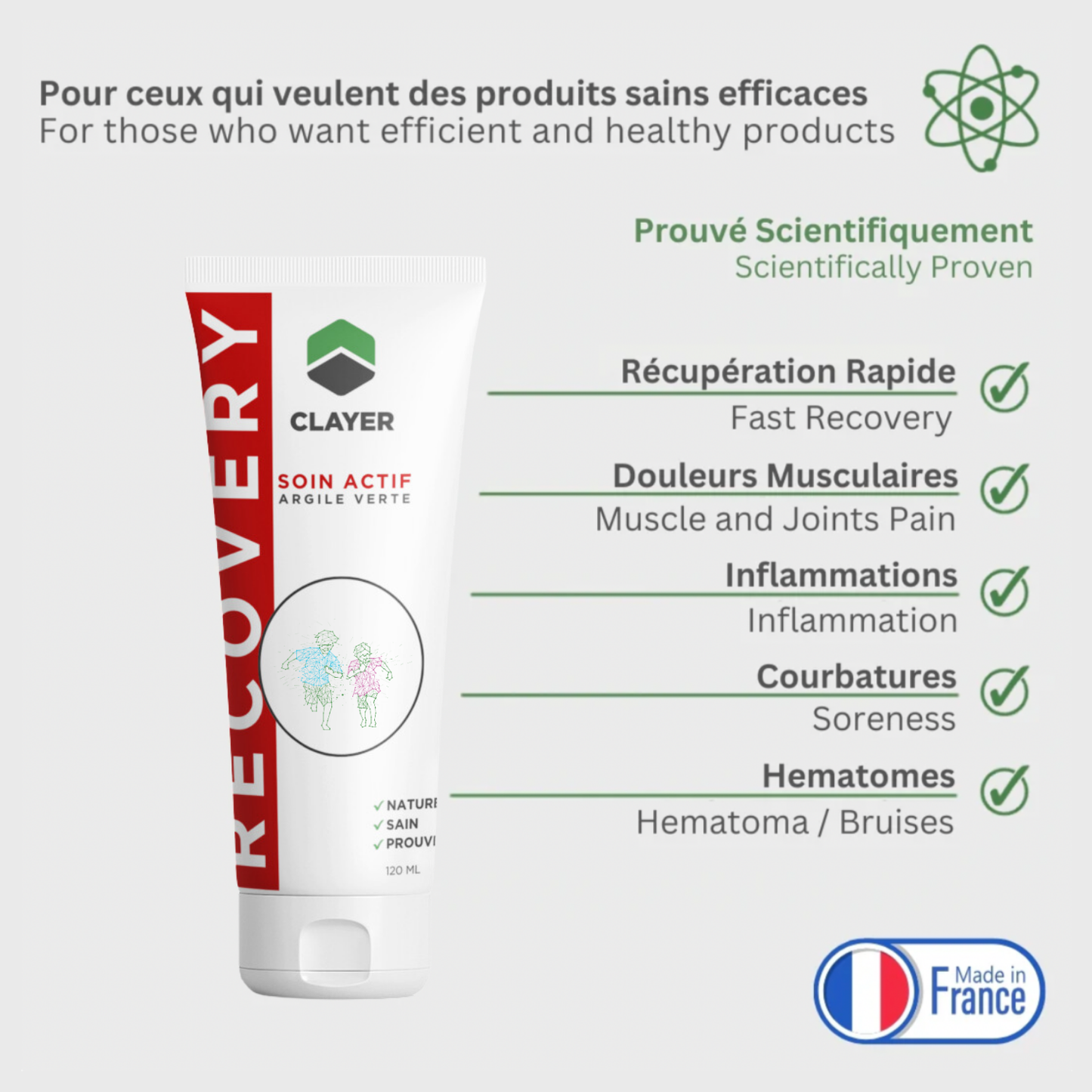 Clayer - Argile Verte pour Enfants - Soin Actif